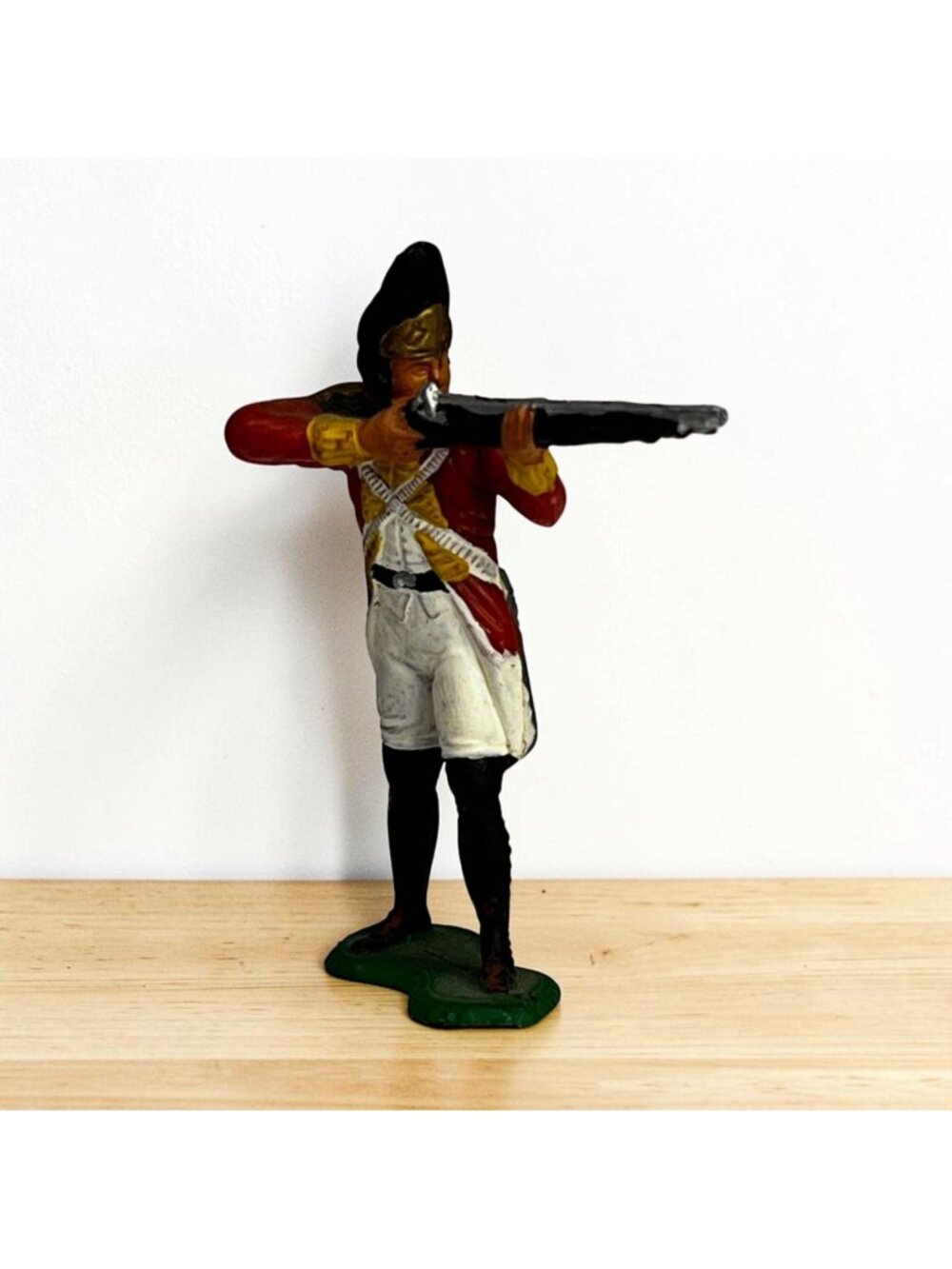 Marx Toys British Soldier Revolutionary War Warriors Of The World Reissue 1970s